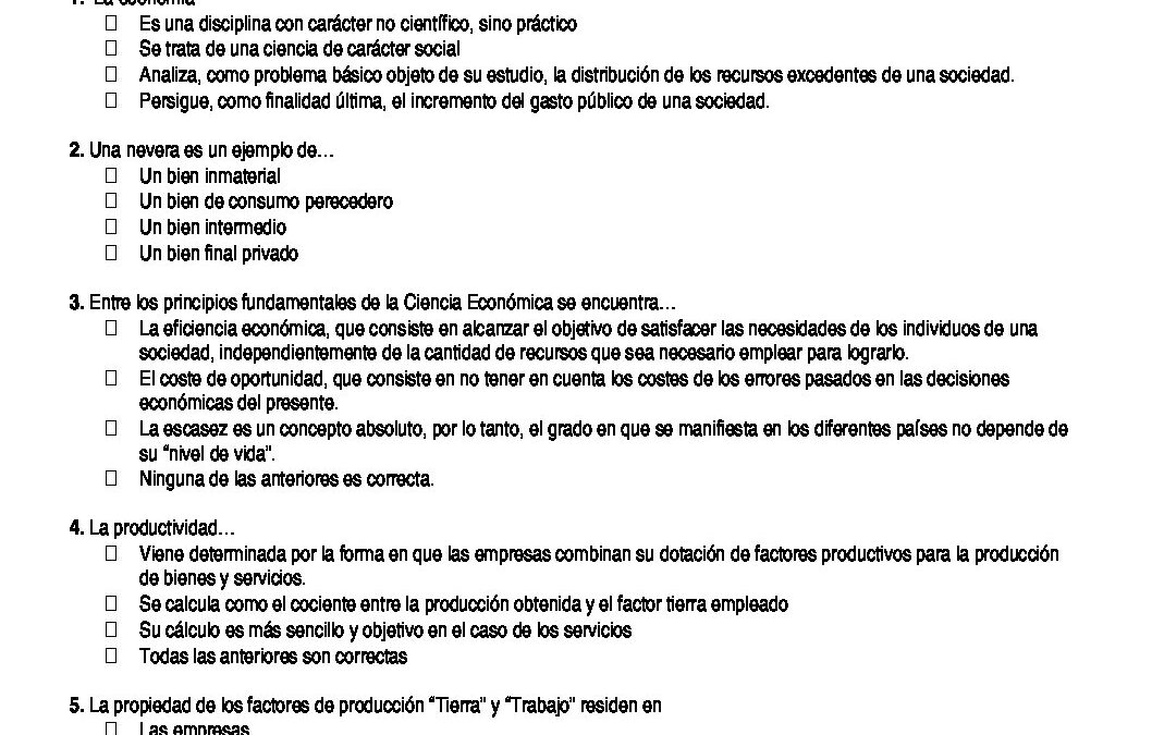 Economía y empresa