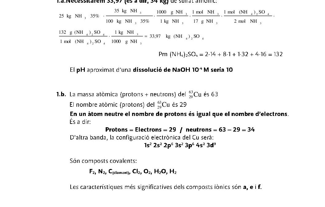 Química – solución